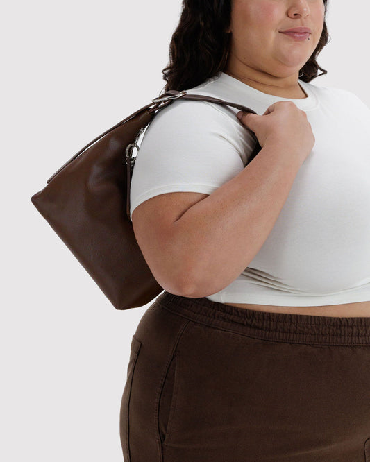 MINI RECYCLED LEATHER SHOULDER BAG - US 7106