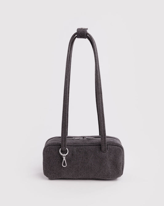 SMALL DENIM BOWLER BAG - US 6367