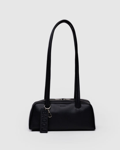 SMALL RECYCLED LEATHER BOWLER BAG - US 7464