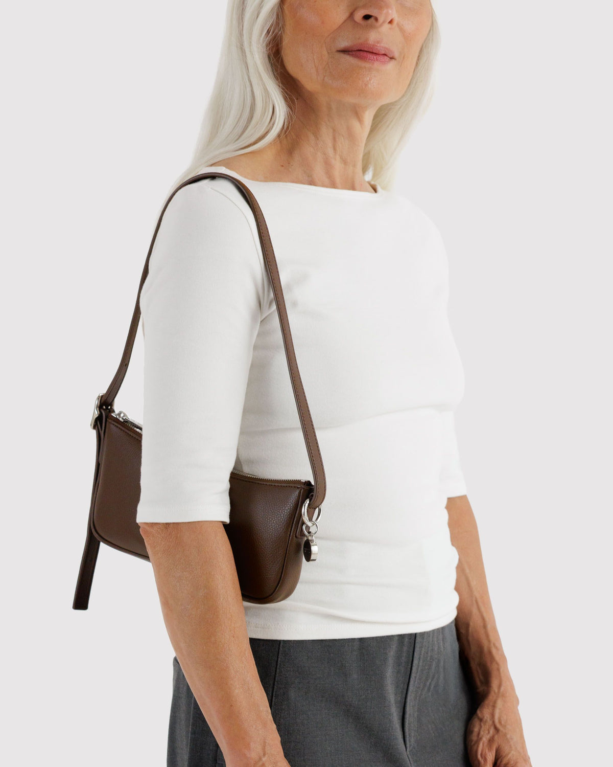 RECYCLED LEATHER POCHETTE - US 9771