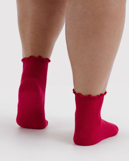 LETTUCE EDGE SOCK SET OF 2 - US 7614