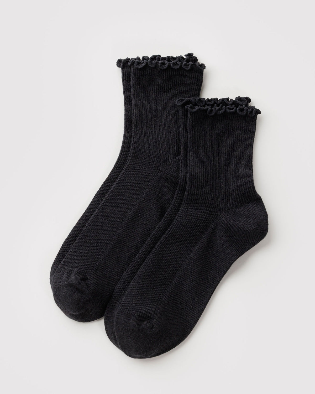 LETTUCE EDGE SOCK SET OF 2 - US 8574