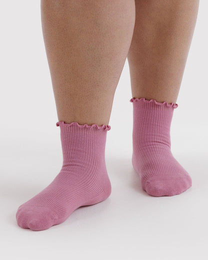 LETTUCE EDGE SOCK SET OF 2 - US 7614
