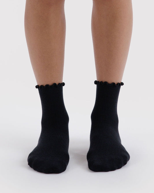 LETTUCE EDGE SOCK SET OF 2 - US 8574