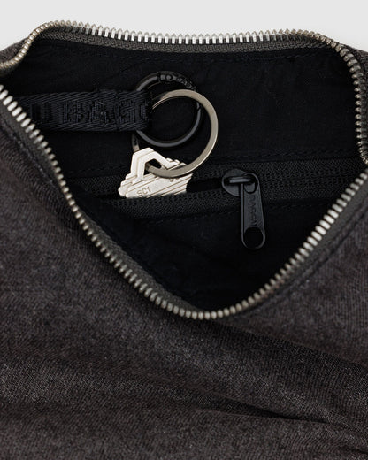 SMALL DENIM CRESCENT BAG - US 9912