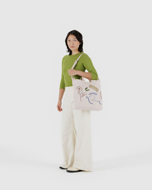 HORIZONTAL ZIP DUCK BAG - US 7569
