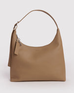 RECYCLED LEATHER SHOULDER BAG - US 7409