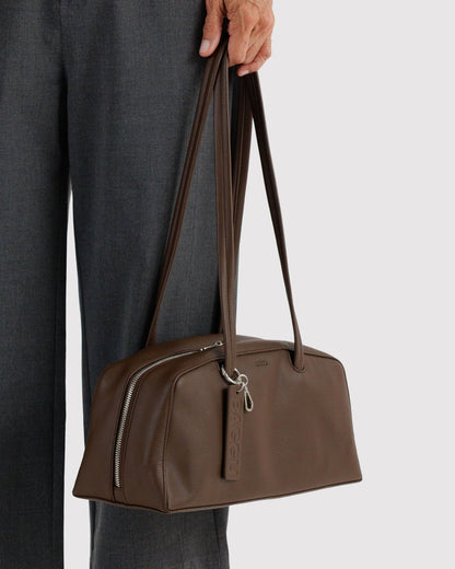 RECYCLED LEATHER BOWLER BAG - US 1942