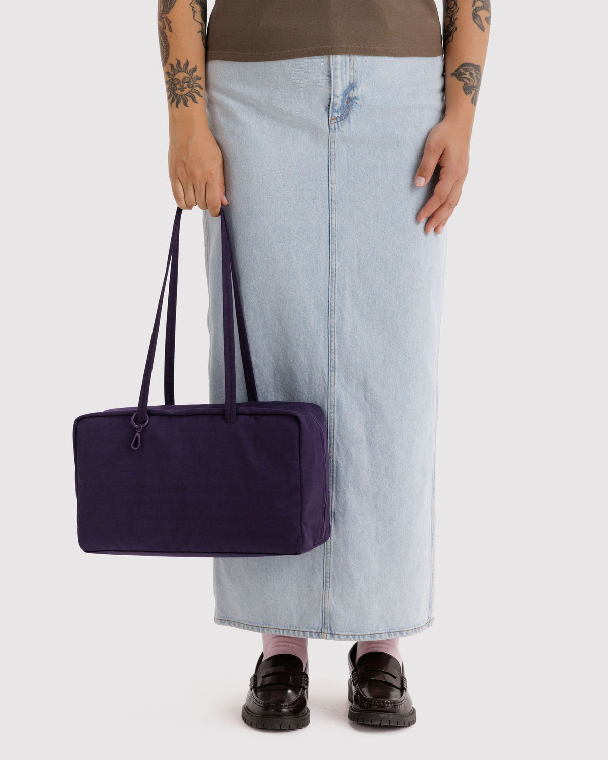 MEDIUM NYLON BOWLER BAG - US 6163