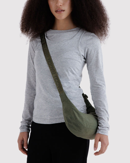 SMALL NYLON CRESCENT BAG - US 4116